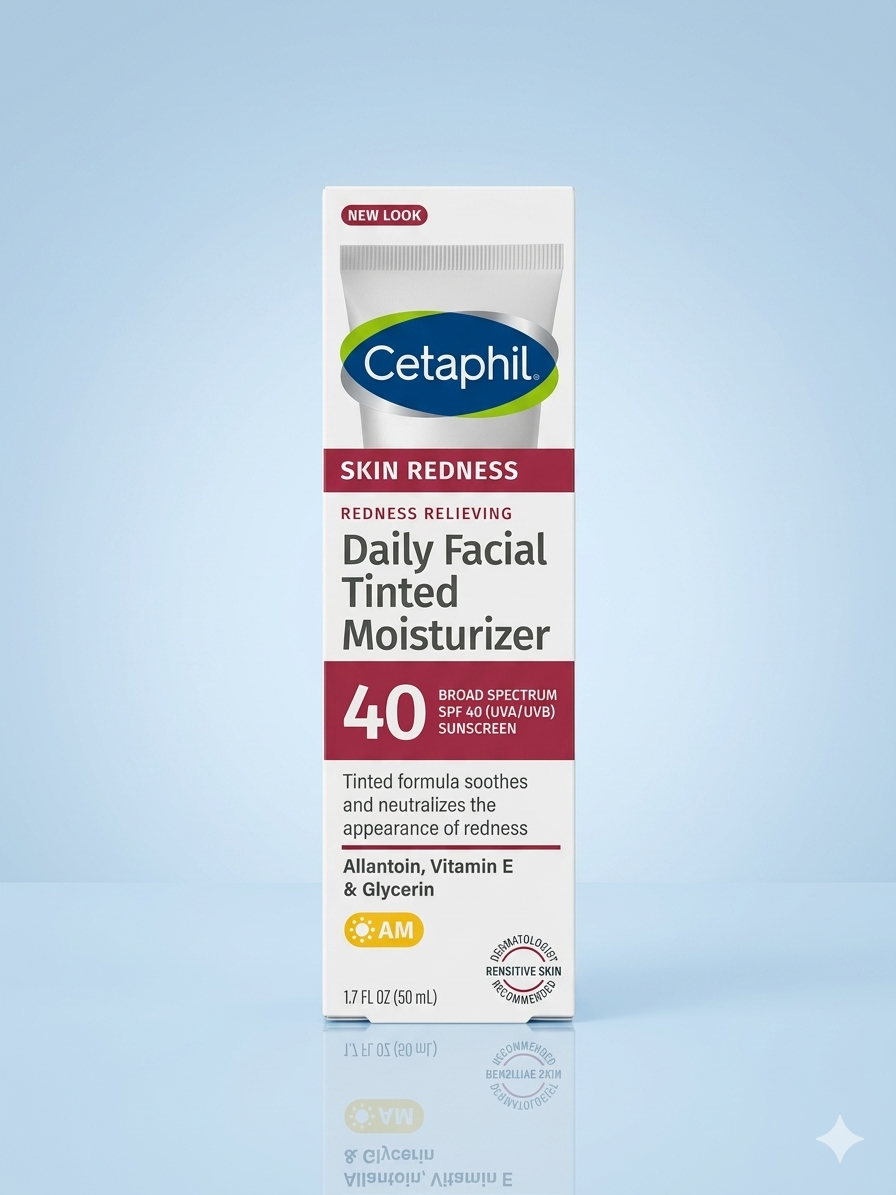 Cetaphil Daily Facial Tinted Moisturizer SPF40 Sunscreen 50ml