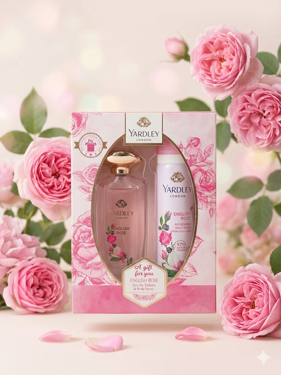Yardley English Rose EDT & Body Spray