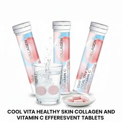 Cool Vita Healthy Skin Collagen + Vitamin C 20 tablets
