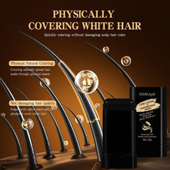 Bosuya Hair Color Stick -Brownish Black 20g
