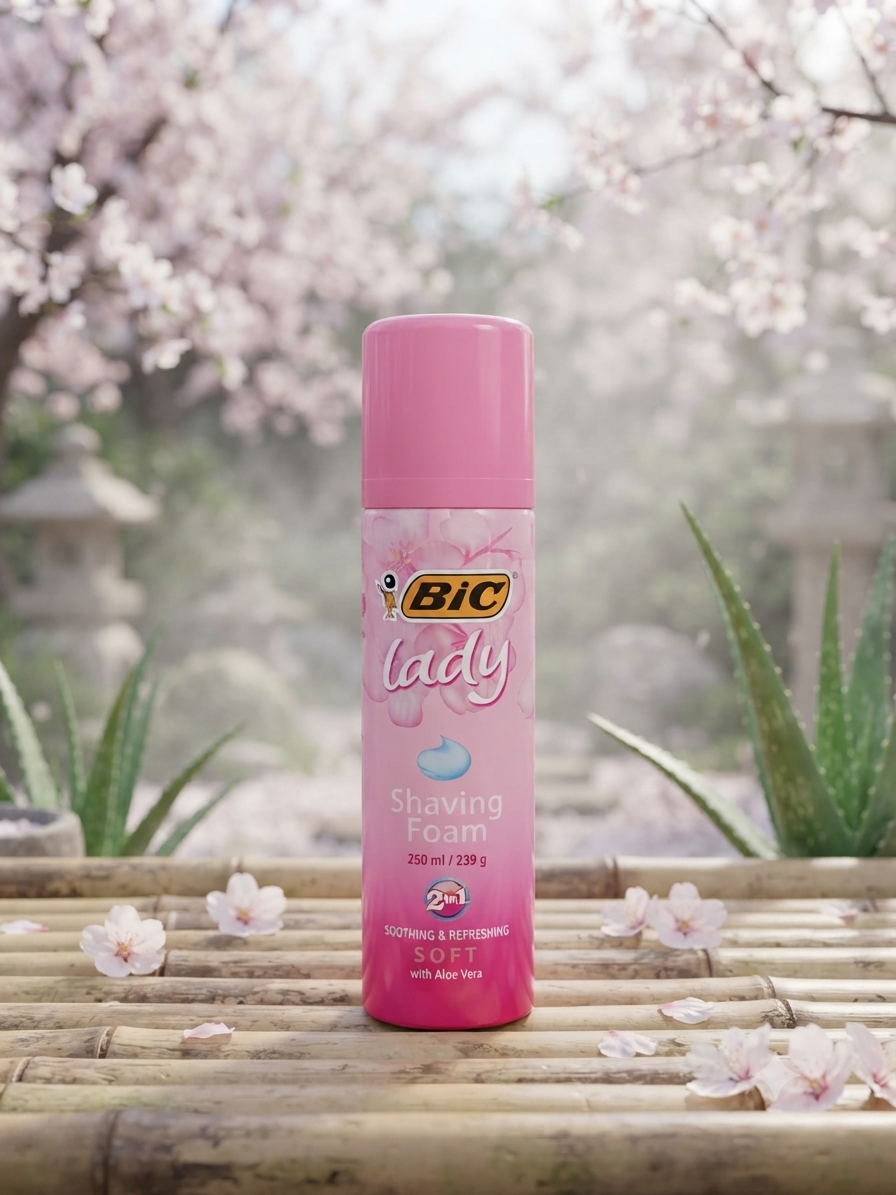 Bic Lady Shaving Foam 250ml
