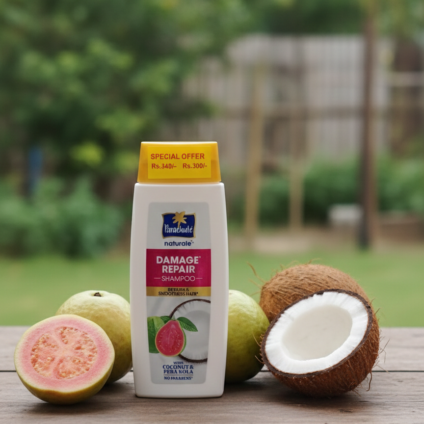 Parachute Coconut & Pera Kola Shampoo 80ml