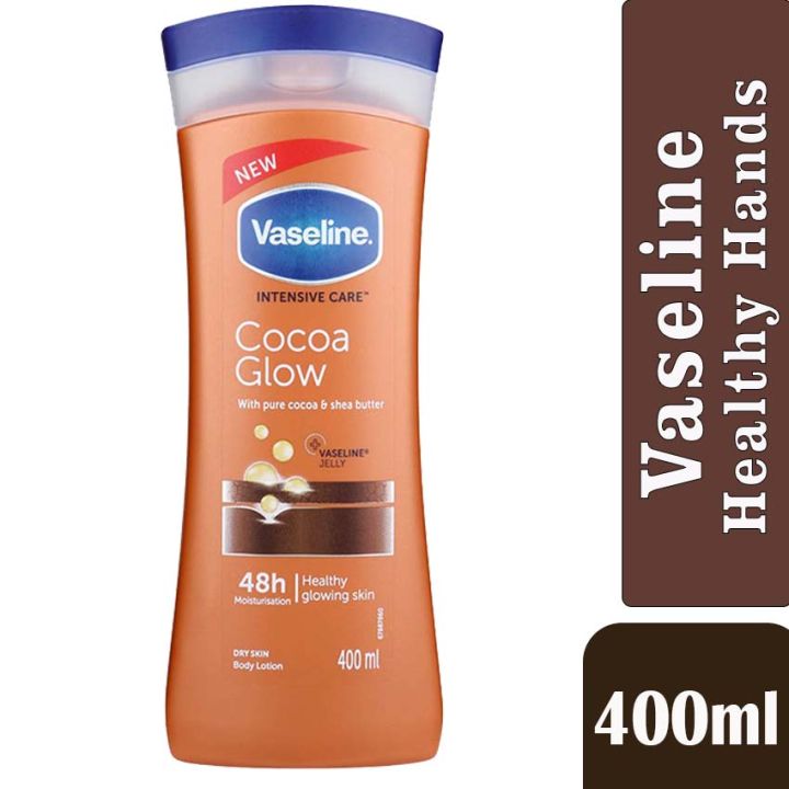 Vaseline Intensive Care Cocoa Glow Body Lotion- 400ml