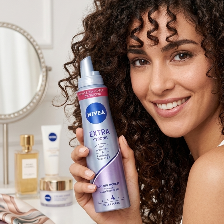 Nivea Extra Strong Hair Mousse 150ml