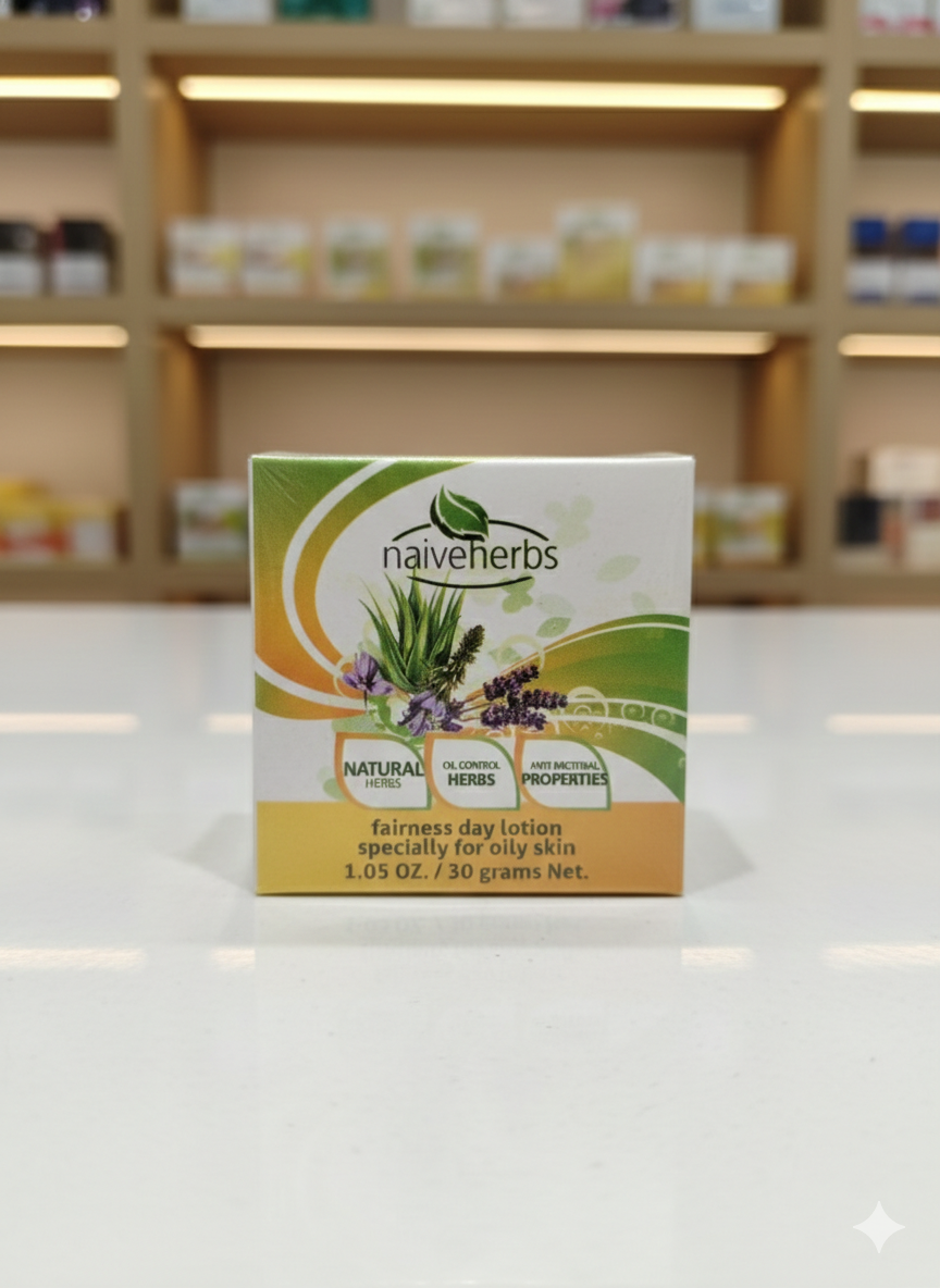 Naiveherbs Fairness Day Lotion Specially for oily skin 30G