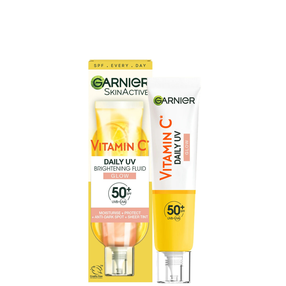 Garnier Vitamin C Daily UV Glow Boosting Fluid 40ml (Glow )