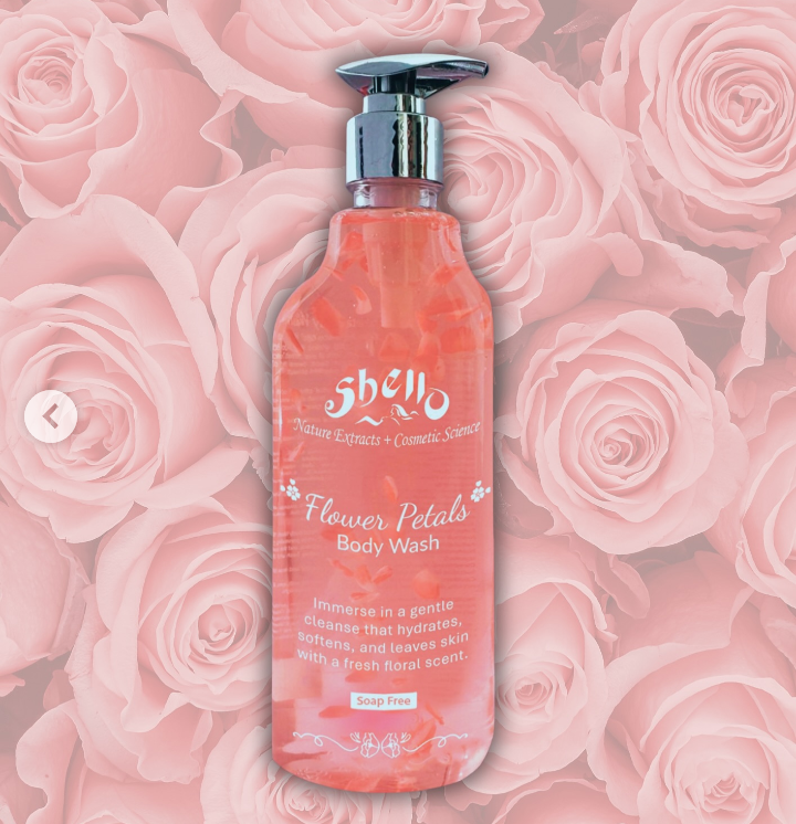 Shello Flower Petals Body Wash 500ml
