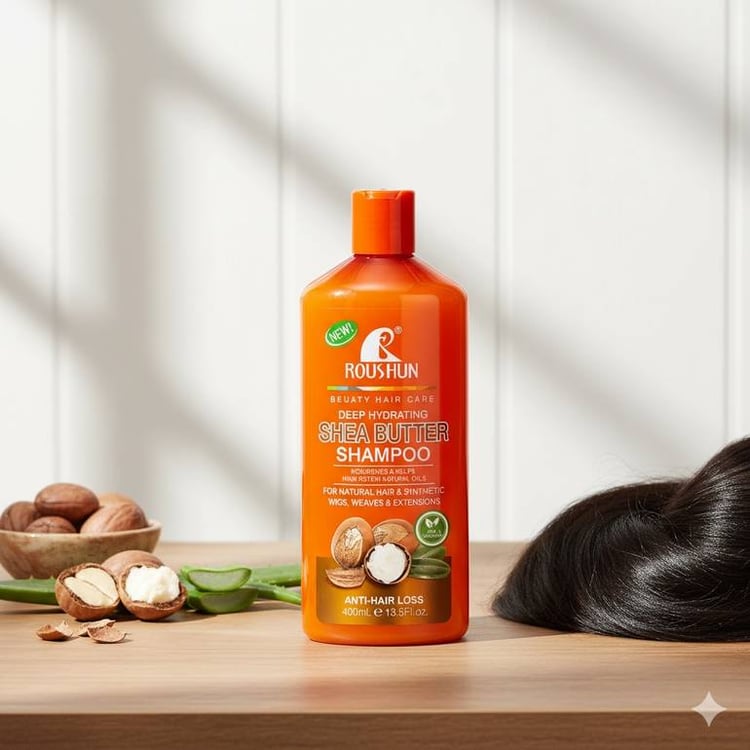 Roushun Shea Butter Shampoo 400ml ( china )