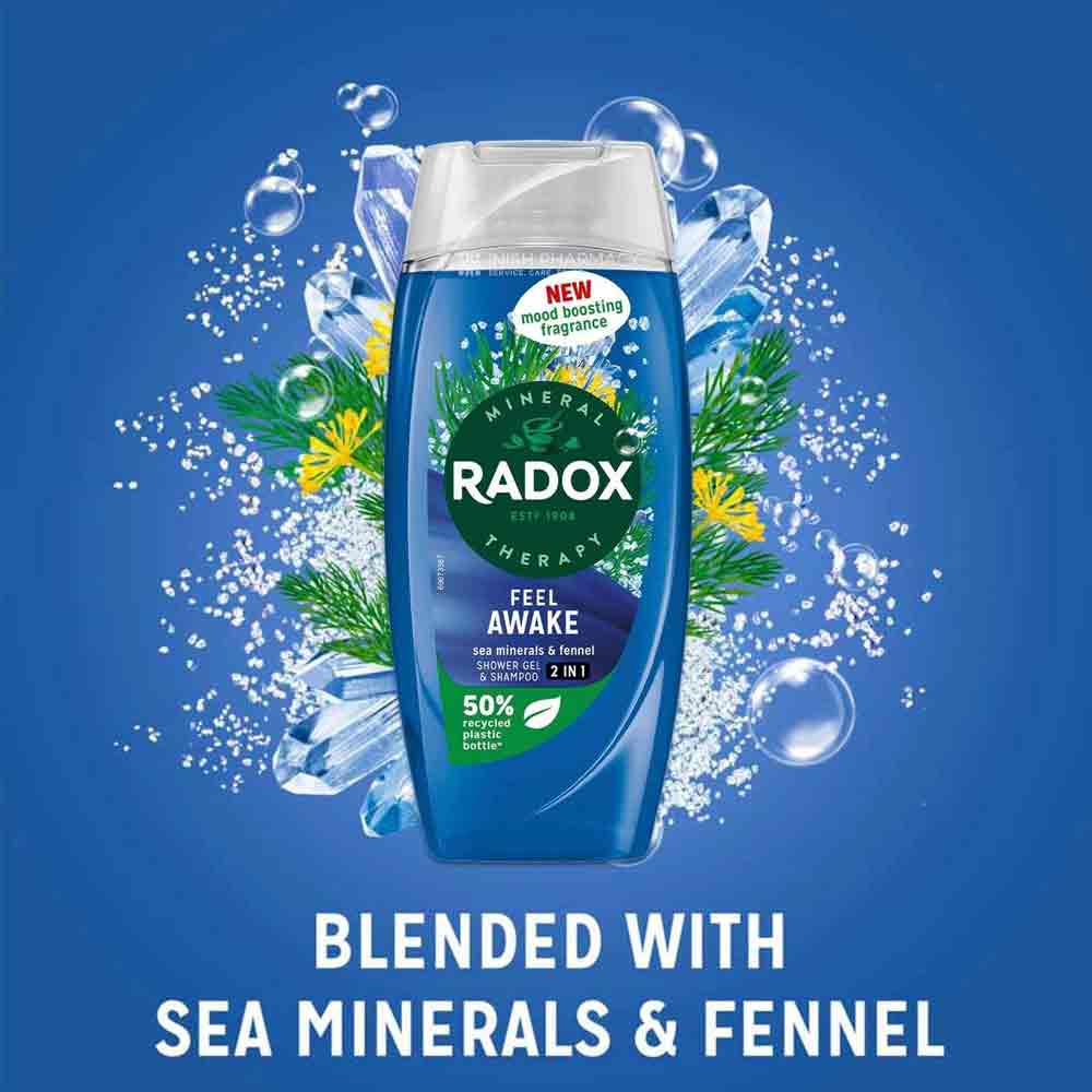 Radox Feel Awake Shower Gel 225ml