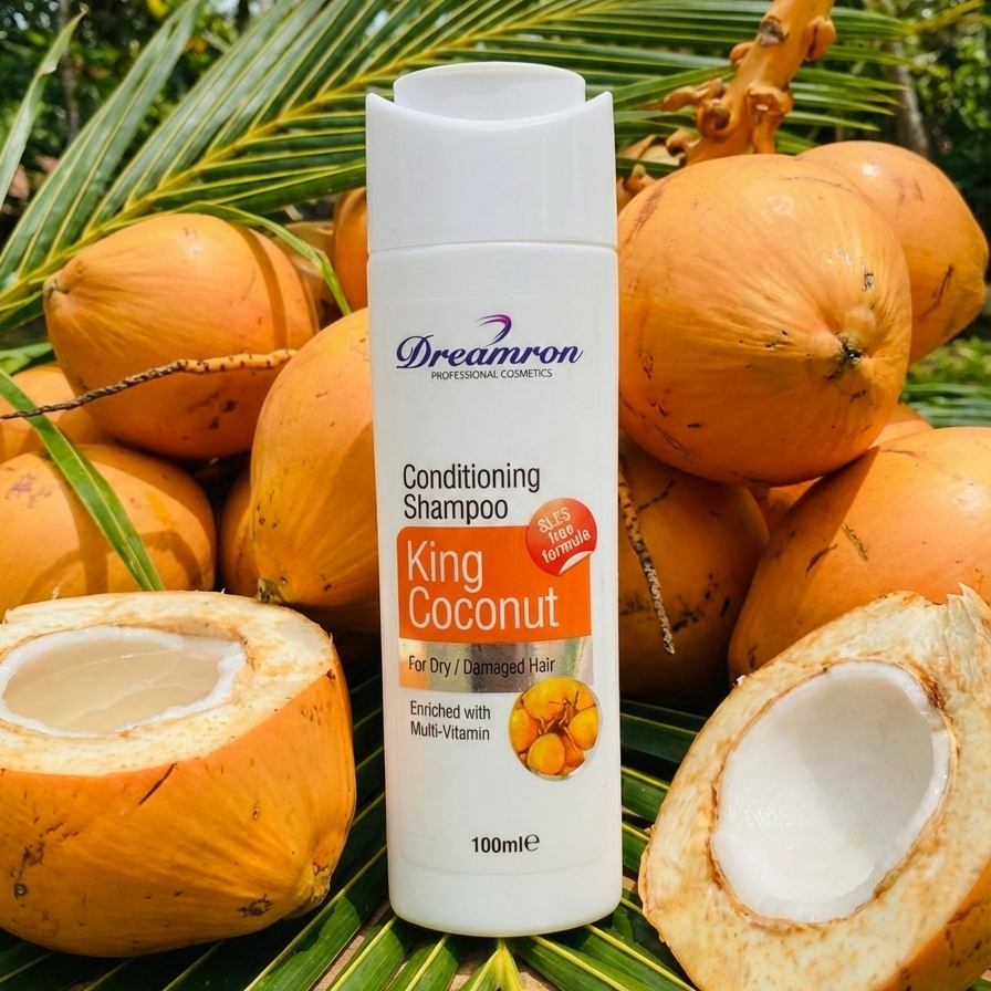 Dreamron King Coconut Conditioning Shampoo - 100ml
