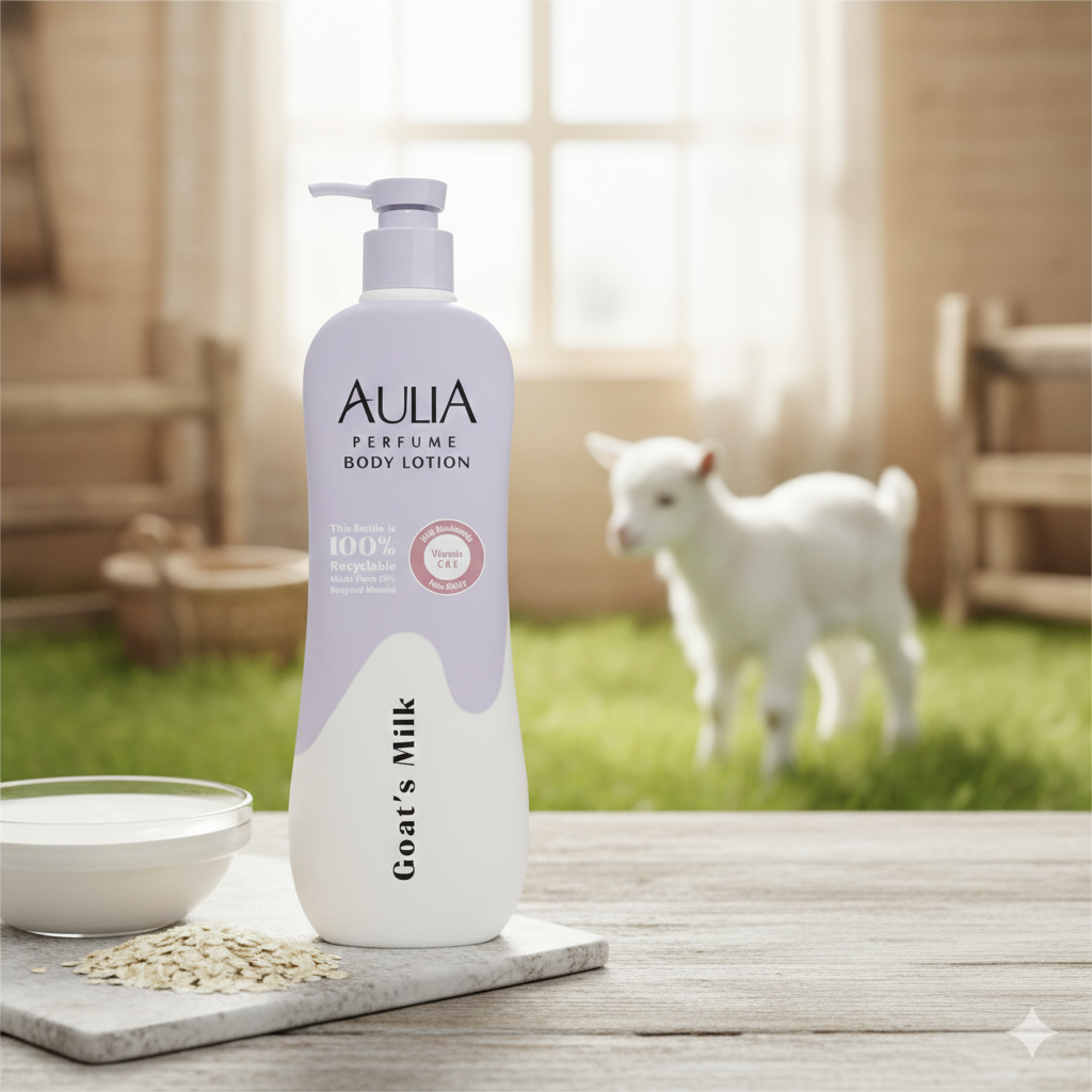 Aulia Goat's Milk Body Lotion 600ml