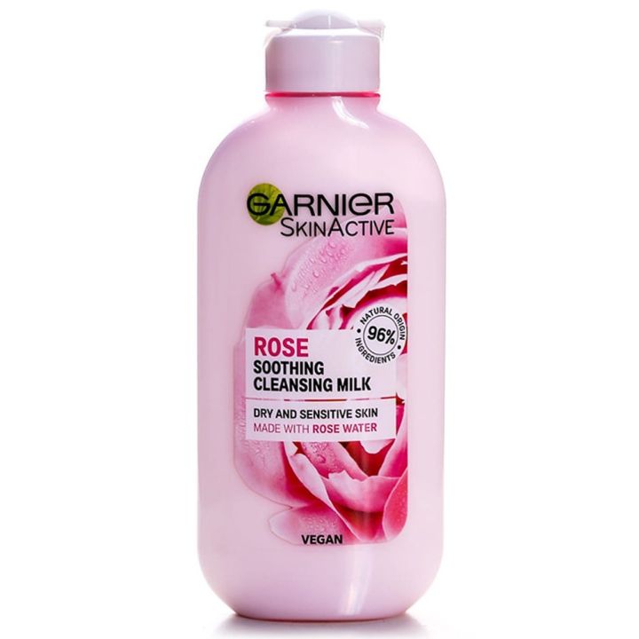 Garnier Rose Soothing Cleansing Milk 200ml