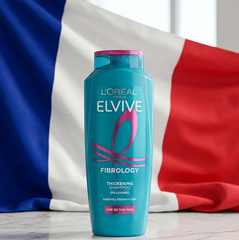 L'Oréal Elvive Fibrology Thickening Shampoo 400ml ( France )