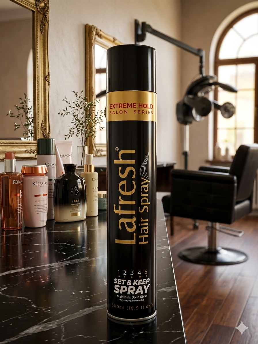 LaFresh Set & Keep Hair Spray 500ml