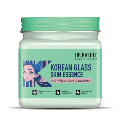 Dr. Rashel Korean Glass Skin Essence Rice Water & Ceramide Face Pack 380ml