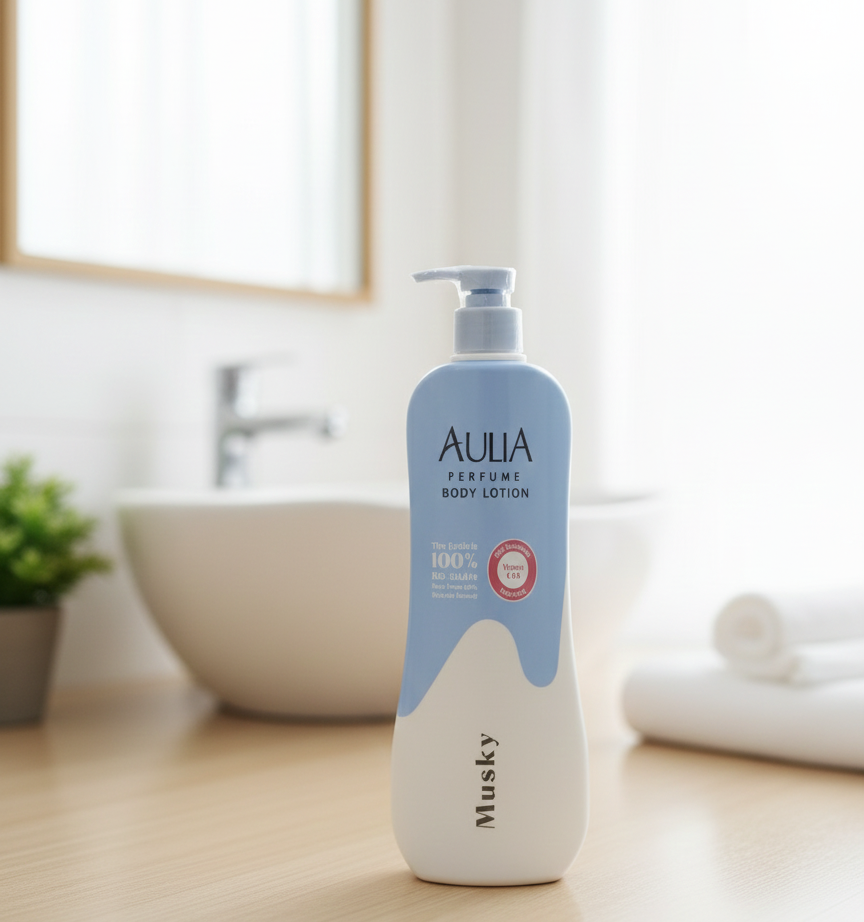Aulia Musky Body Lotion 600ml