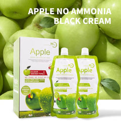 Apple Ammonia Free Black Hair Cream 500ml+500ml