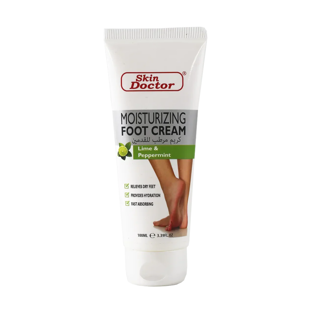 Skin Doctor Lime & Peppermint Foot Cream 100ml