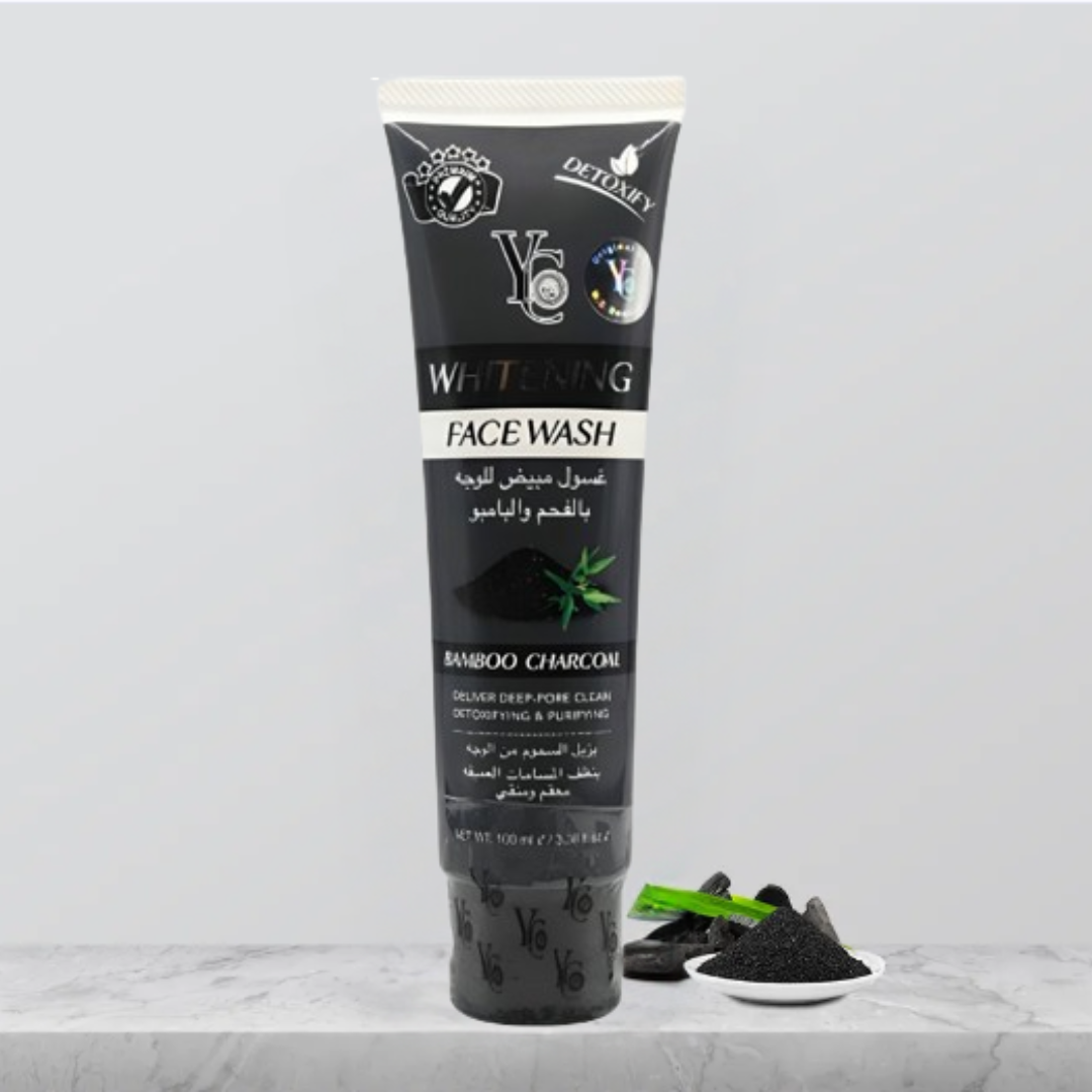 YC Bamboo Charcoal Face Wash 100ml