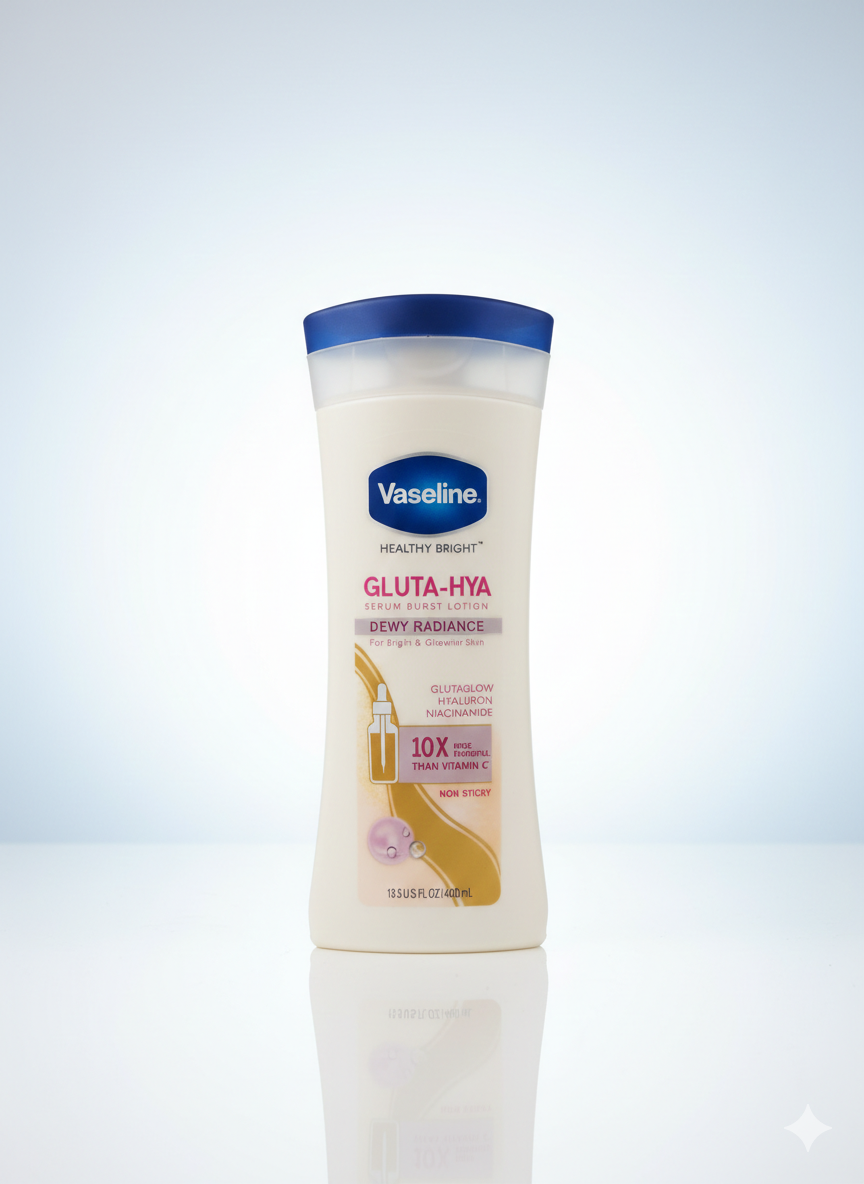 Vaseline Gluta Hya Dewy Radiance Body Lotion 400ml ( B )