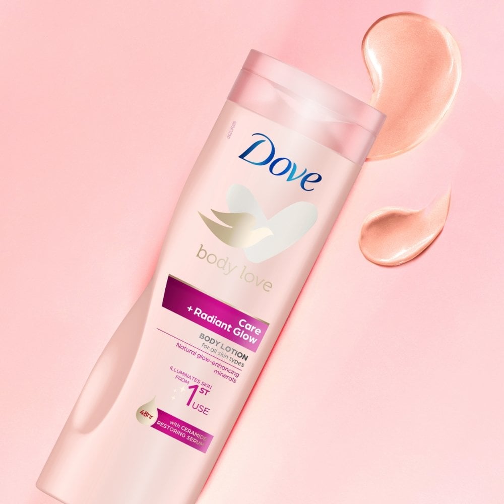 Dove Care + Radiant Glow Body Lotion 400ml