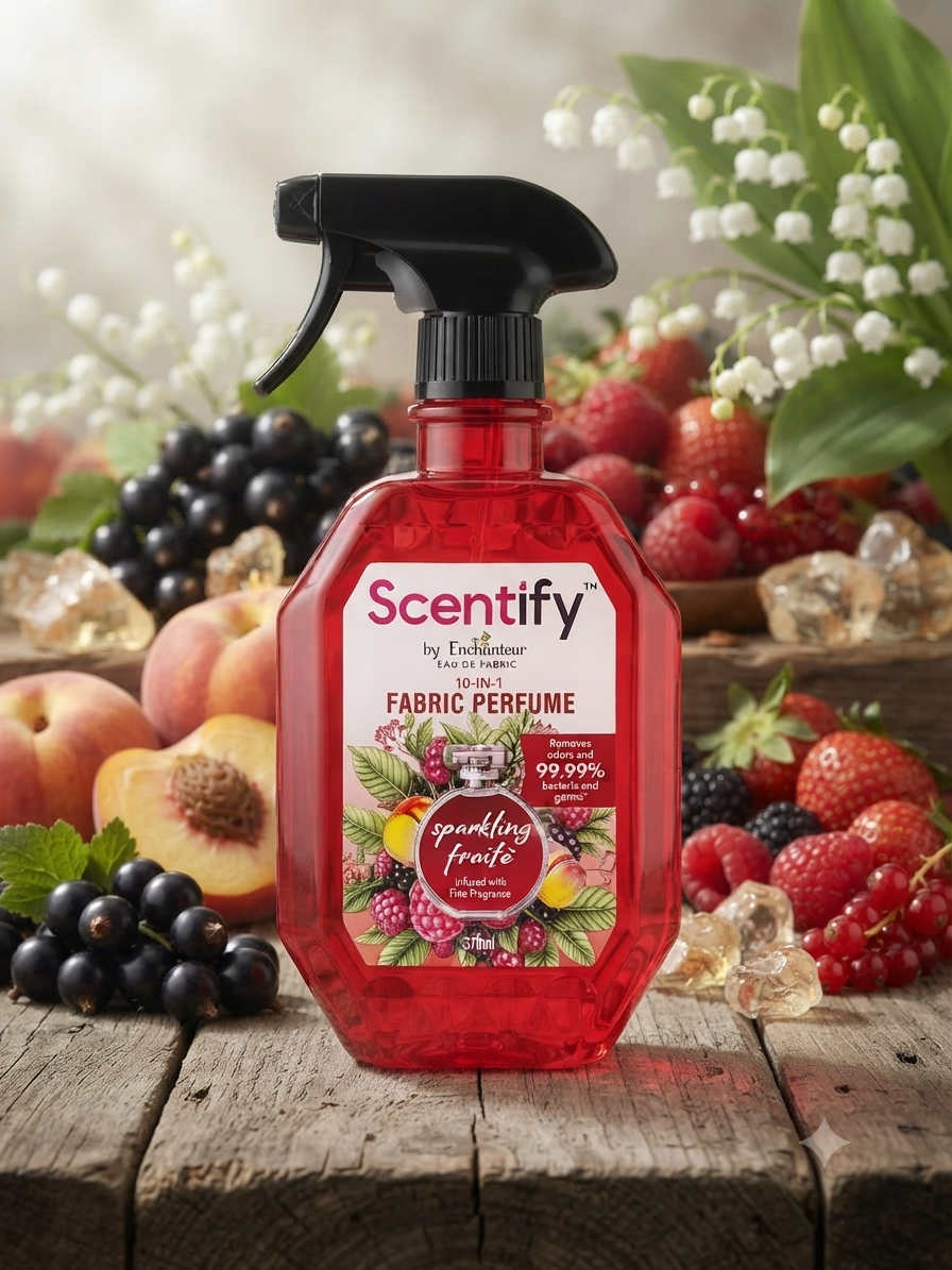 Scentify Sparkling Fruite Fabric Perfume 370ml