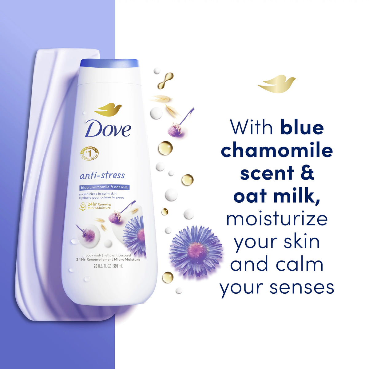 Dove Anti-Stress Body Wash 400ml
