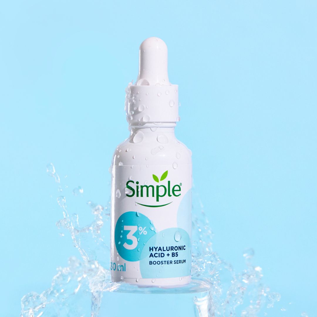 simple 3% hyaluronic acid + b5 booster serum 30ml