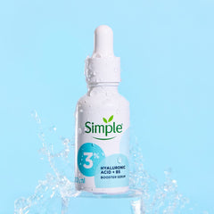 simple 3% hyaluronic acid + b5 booster serum 30ml