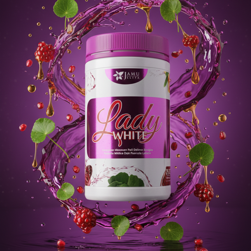 lady white collagen Drink