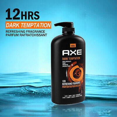 Axe XXXL Dark Temptation 3 in 1 Body | Face | Hair Wash 1L