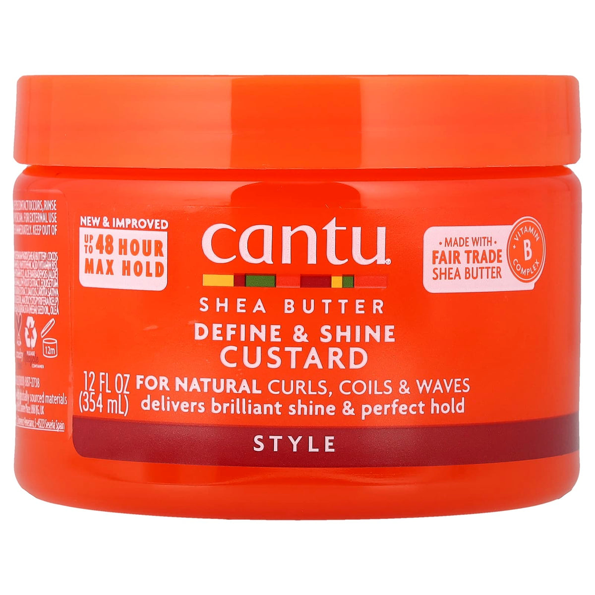Cantu Shea Butter Define & Shine Custard 354ml