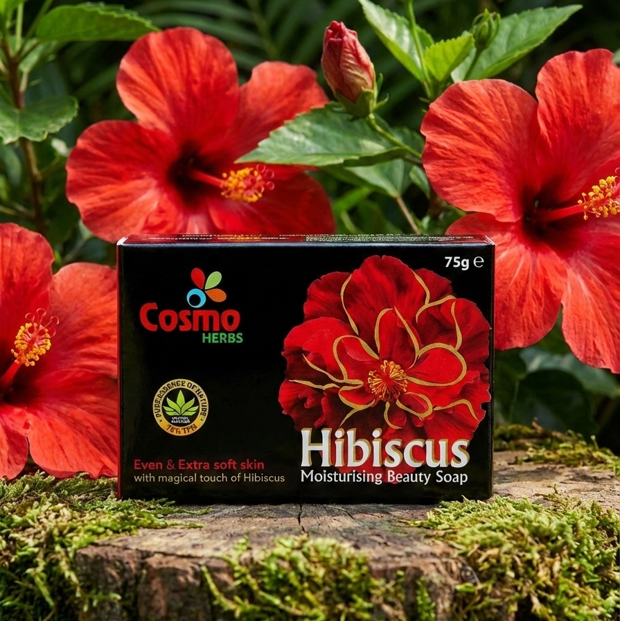 Cosmo Herbs Hibiscus Soap 75g