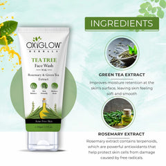 Oxyglow Tea Tree Face Wash 100g