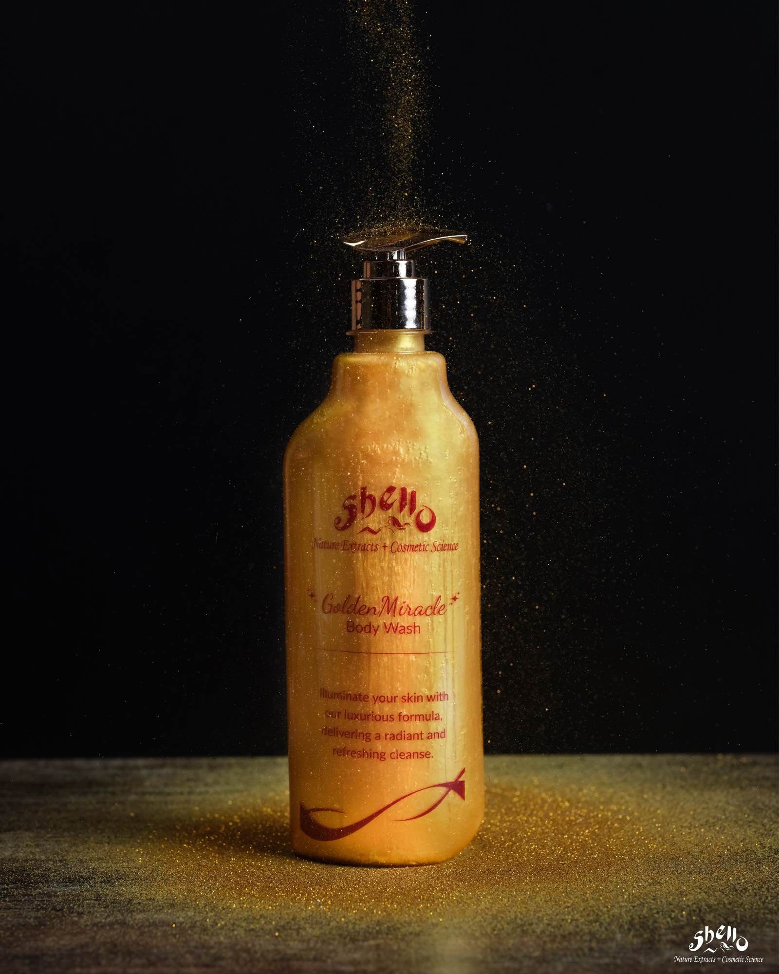 Sjhello Shello Golden Miracle Body wash 500ml – ShopXonline
