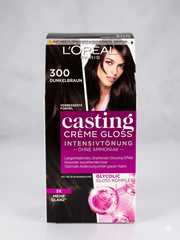 L'Oreal Casting Creme Gloss - 300 ( Dunkel Braun ) 48ml + 72ml + 60ml