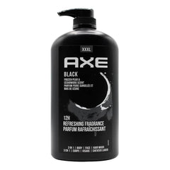 Axe Black Refreshing Daily Use Men's 3 in 1 Body Wash 1L
