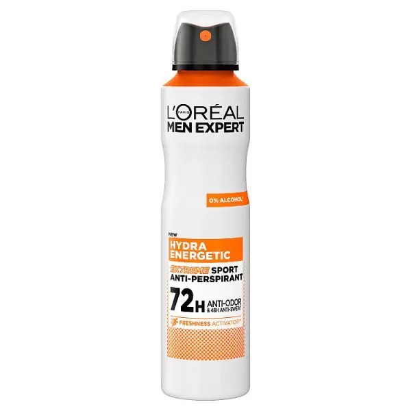 L'Oréal Men Expert Hydra Energetic Deodorant Spray 250ml