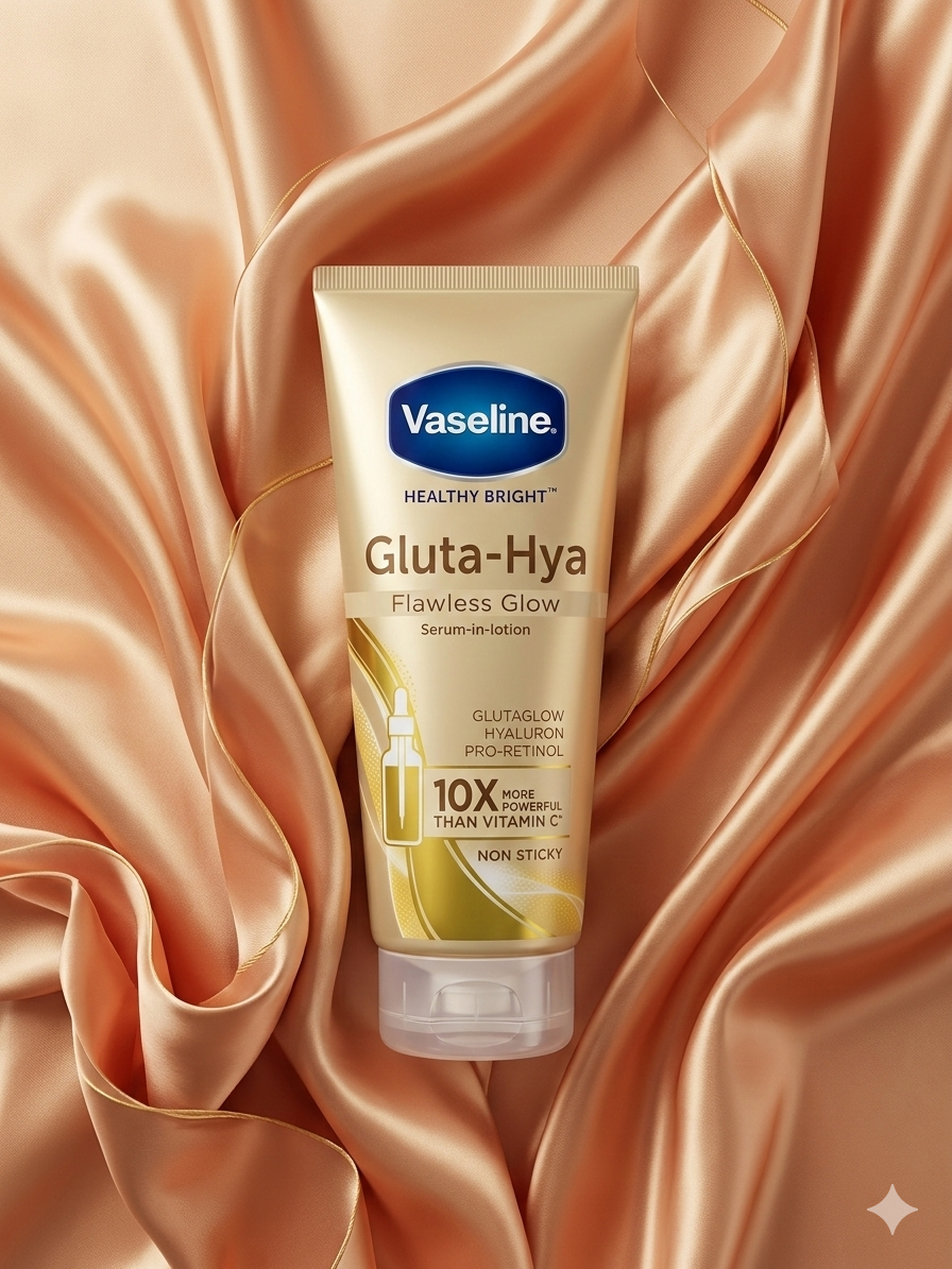 Vaseline Gluta - Hya Flawless Glow Serum in Lotion 200ml