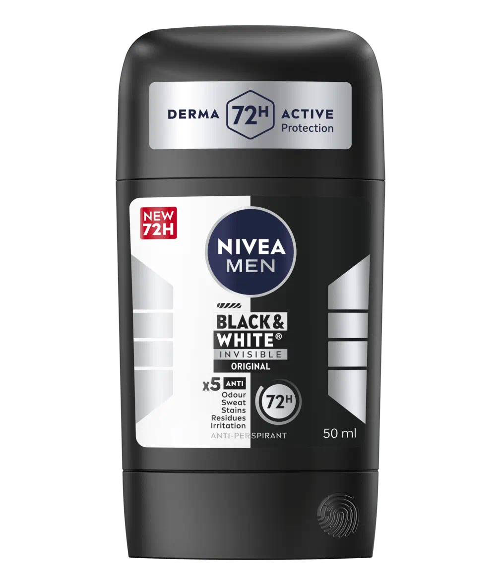 Nivea Men Black & White Invisible Original Deo Stick 50ml