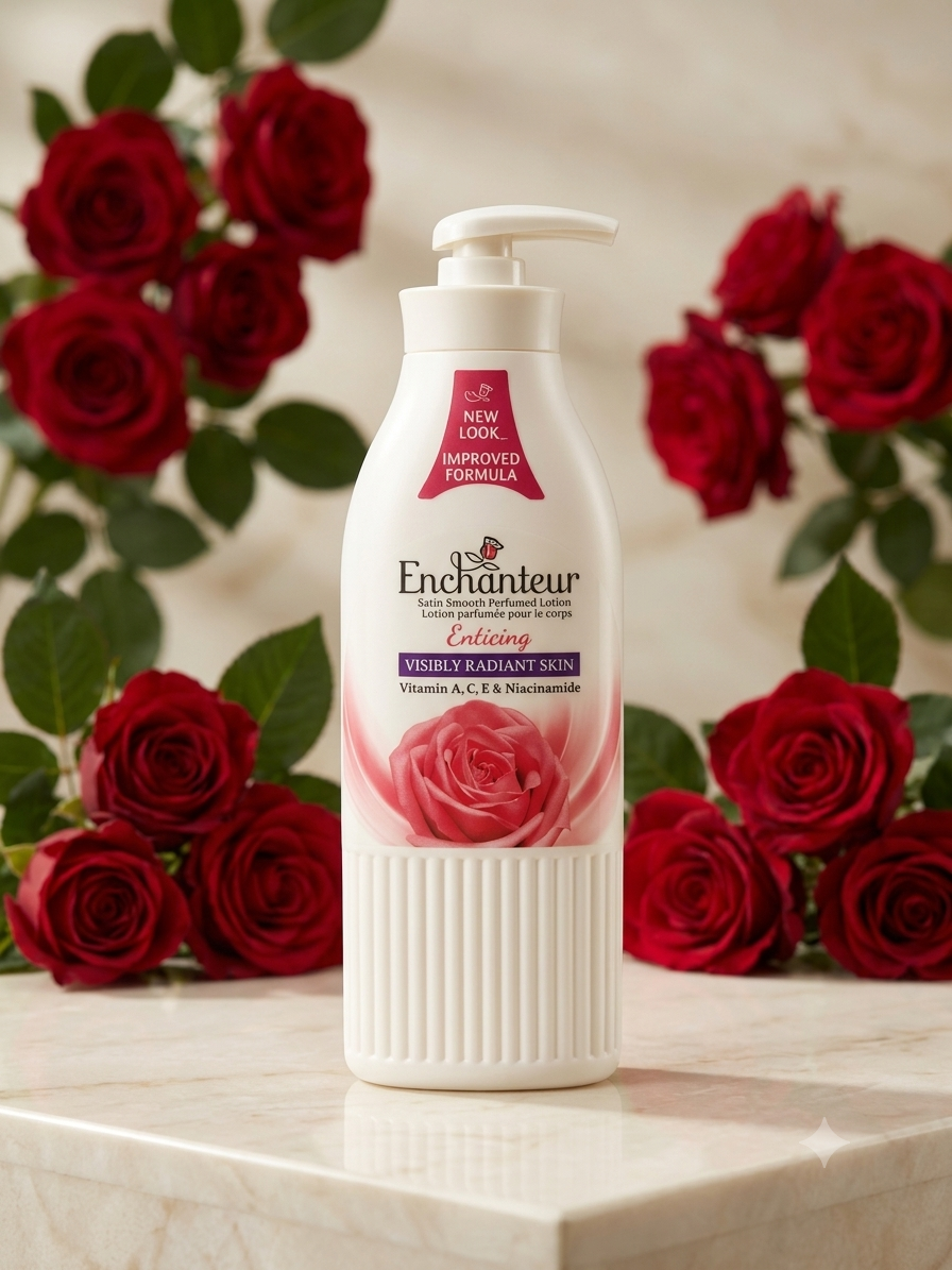 Enchanteur Enticing Perfumed Body Lotion 400ml (LCL)