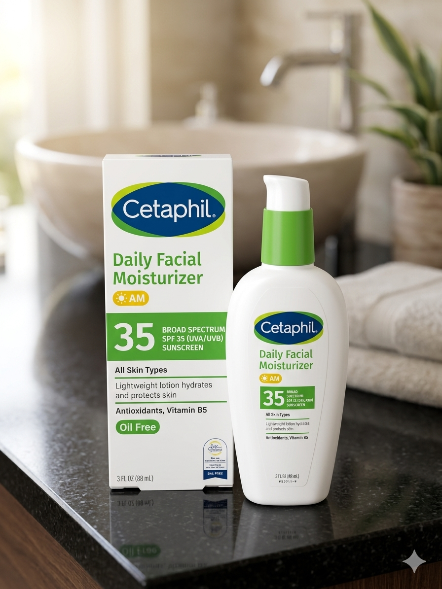 Cetaphil Daily Moisturizer spf35 ( Oil Free ) 88ml