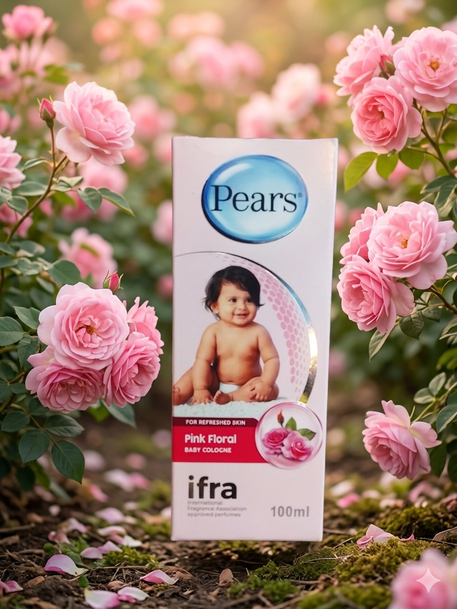 Pears Pink Floral Baby Cologne 100ml