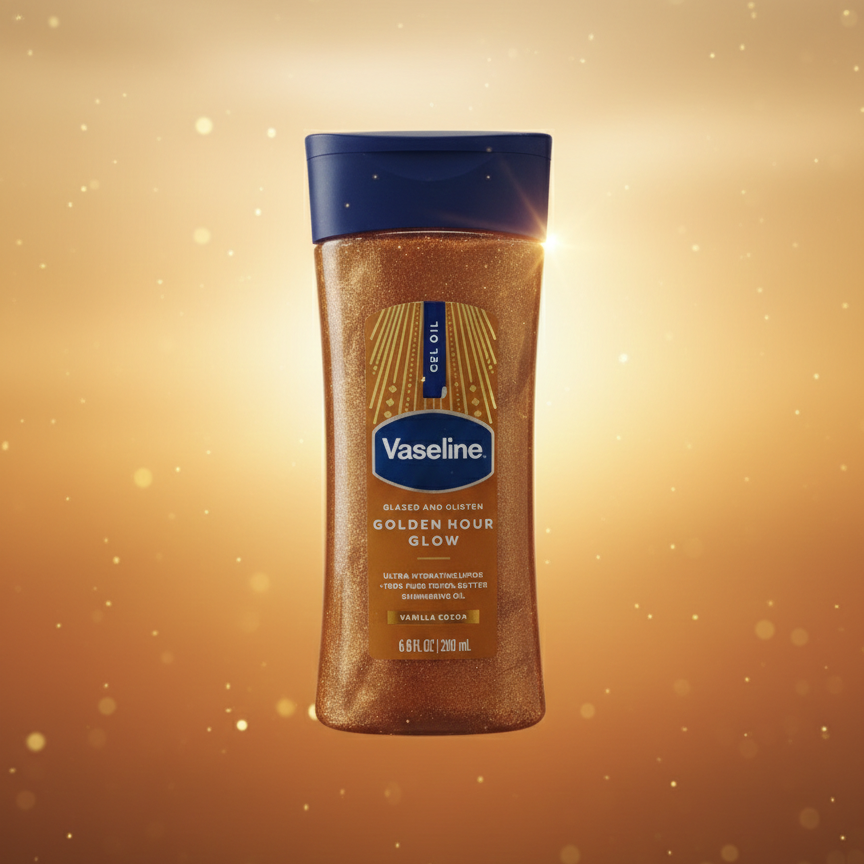 Vaseline Golden Hour Glow Body Oil