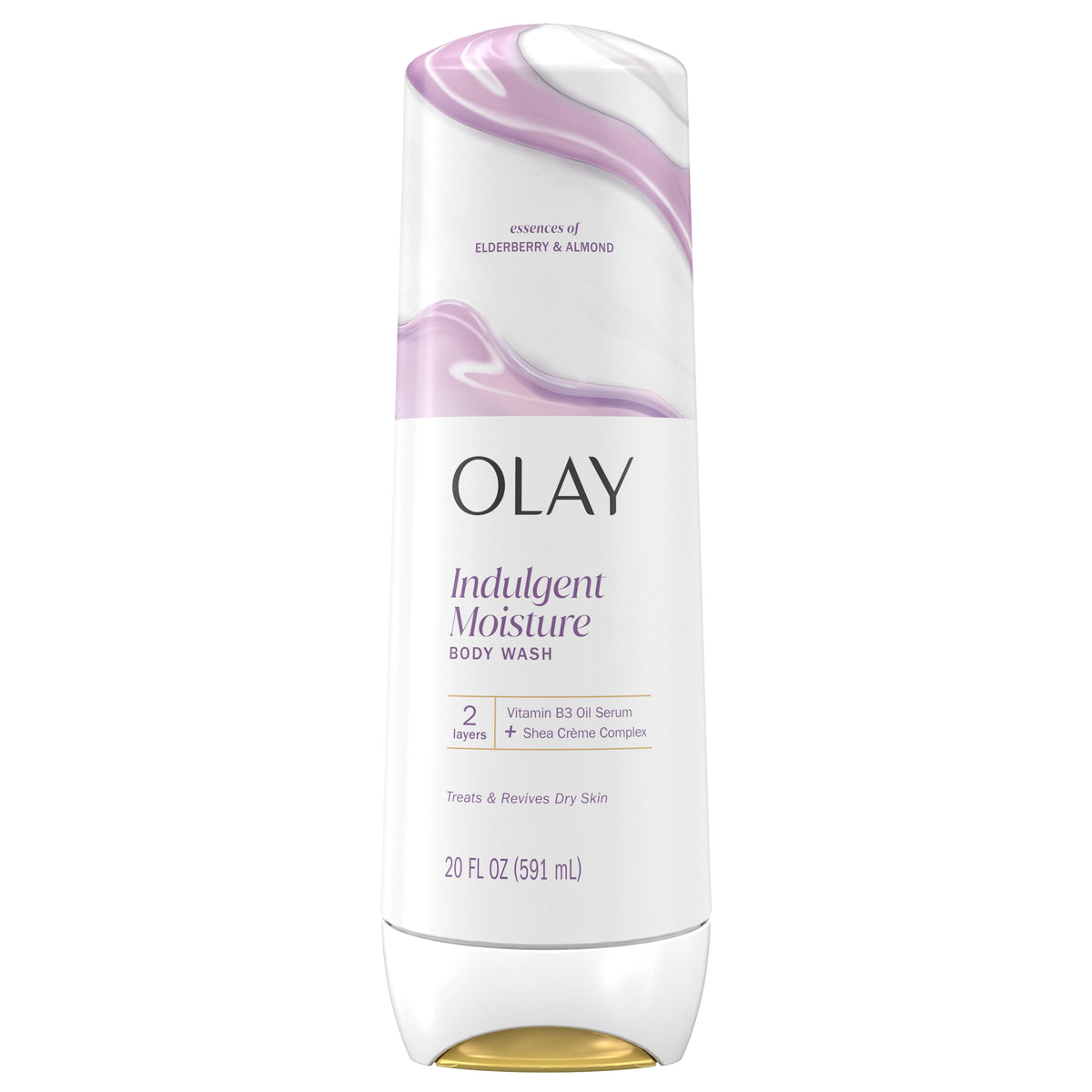Olay Indulgent Moisture Body Wash - Elderberry + Almond -591ml
