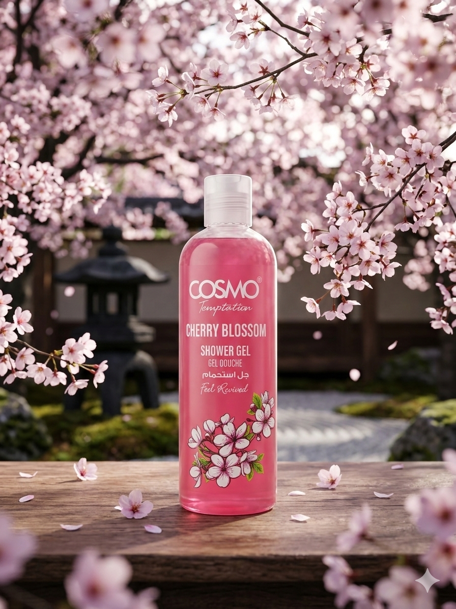 Cosmo Cherry Blossom Body Wash 480ml