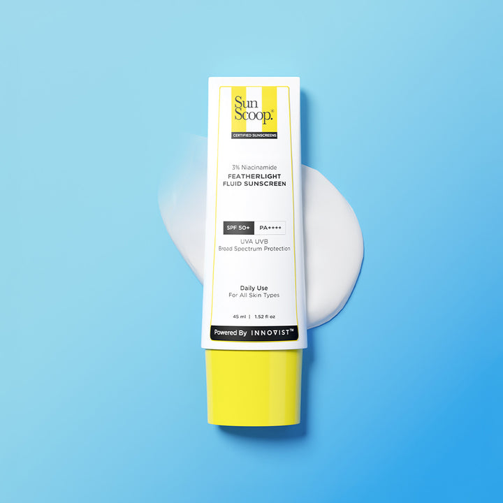 sunscoop 3 niacinamide featherlight fluid sunscreen 45ml