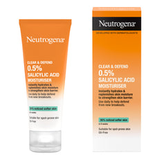 Neutrogena Clear And Defend 0.5% Salicylic Acid Moisturiser -50ml