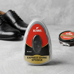kiwi Express Shine Sponge -Black