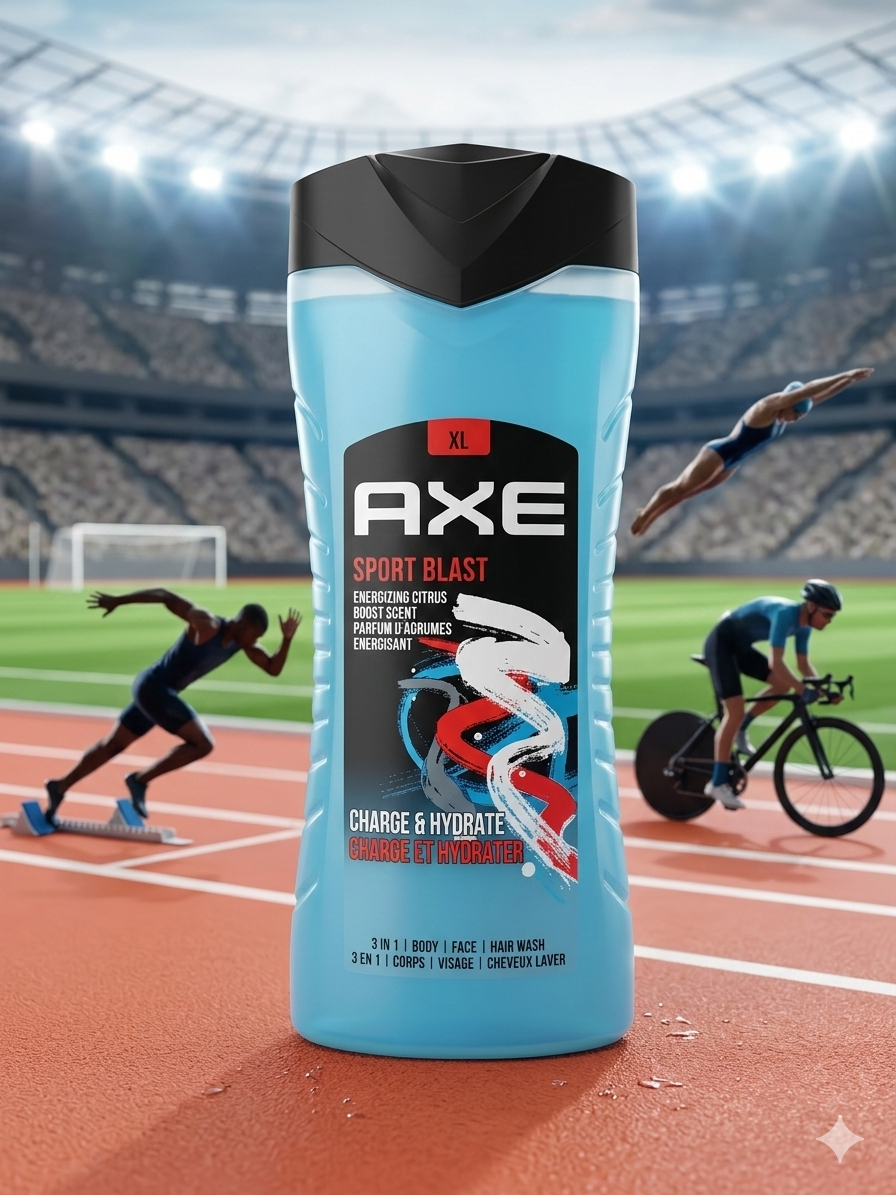 Axe Sport Blast Body Wash 400ml